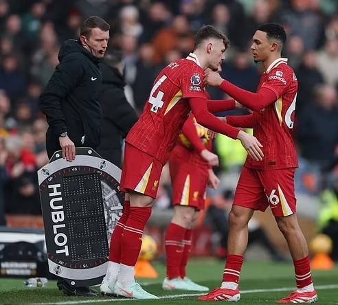 利物浦球星受伤离场，团队整体实力受损的简单介绍