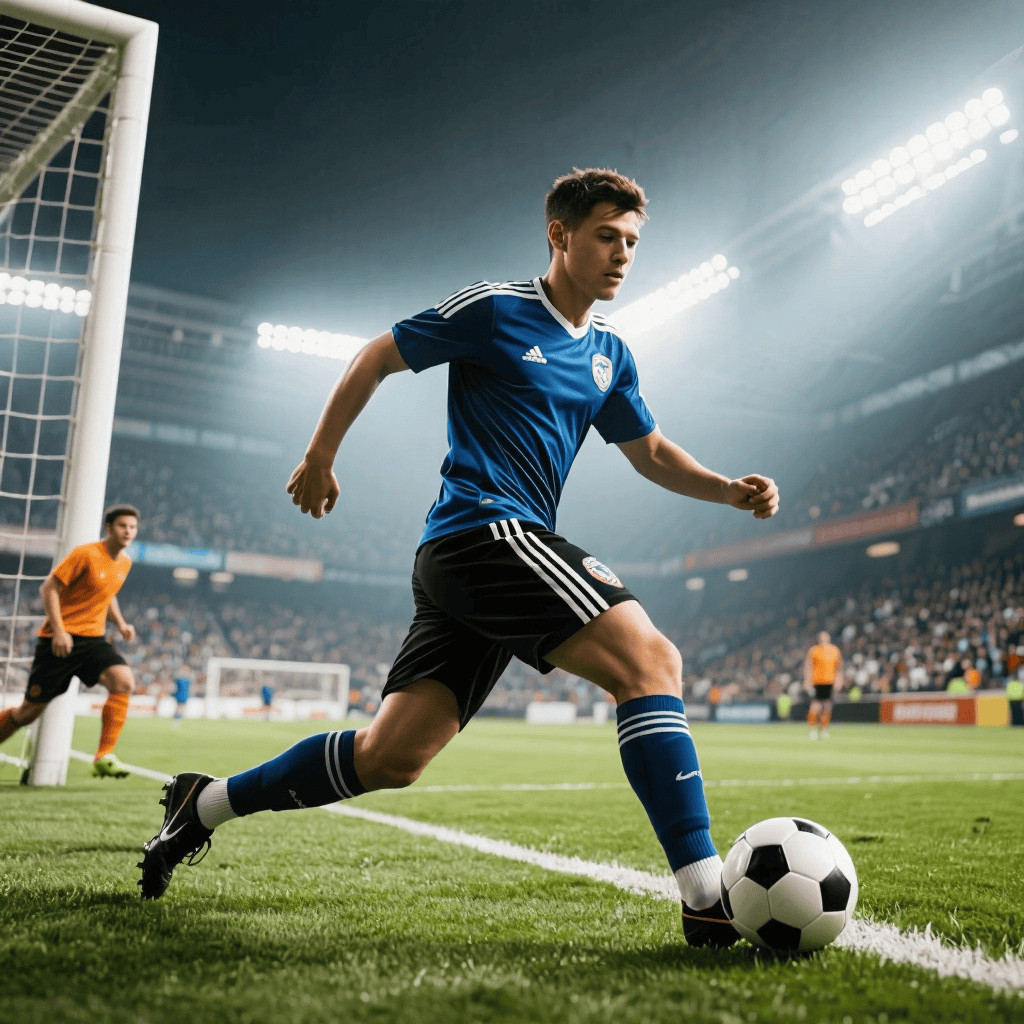 足球比赛精彩纷呈，球员们表现抢眼的简单介绍